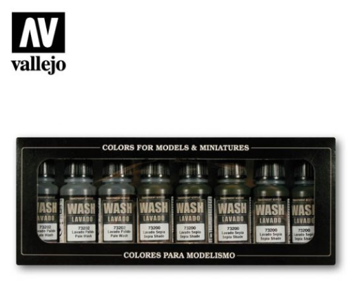 Game Color Washes Vallejo Effects Set