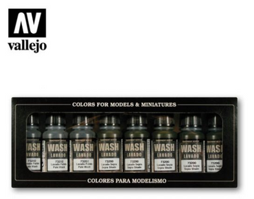 Game Color Washes Vallejo Effects Set