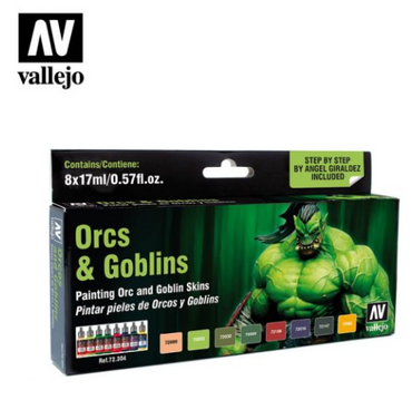 Orcs & Goblins Vallejo Fantasy Set