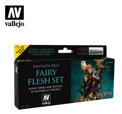 Fairy Flesh Vallejo Fantasy Set
