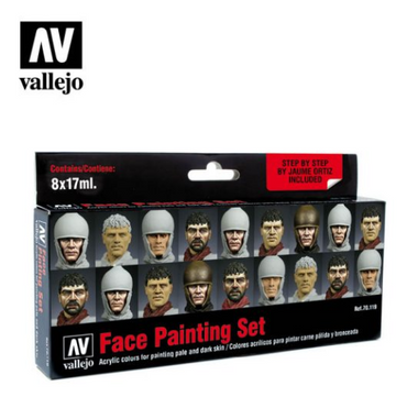 Face Painting Vallejo Figure Set