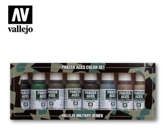 German Tank Crew Uniforms Vallejo Figure Set