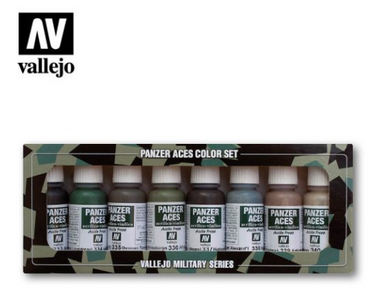 German Tank Crew Uniforms Vallejo Figure Set