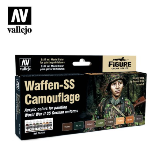 Waffen-SS Camouflage Vallejo Figure Set