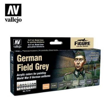 German Field Grey Vallejo Figure Set