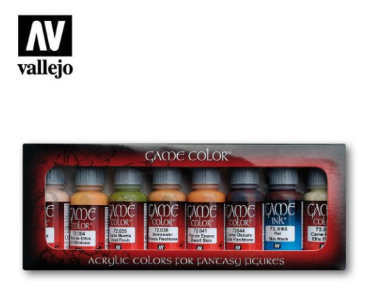 Skin Tones Vallejo Figure Set