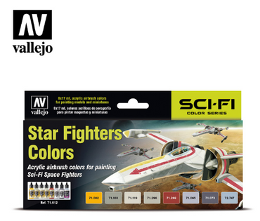 Star Fighters Colors Vallejo Sci-Fi Set