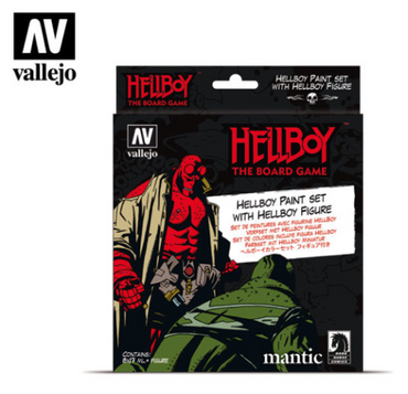 Hellboy Vallejo License Paint Sets