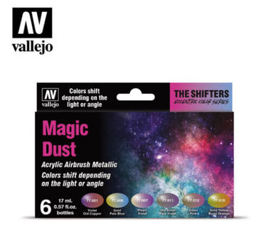 Magic Dust Vallejo Eccentric Colors - The Shifters Set