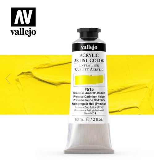Primrose Cadmium Yellow Vallejo Acrylic Artist Color