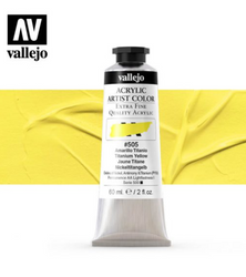 Titanium Yellow Vallejo Acrylic Artist Color