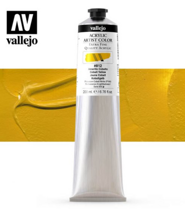 Cobalt Yellow Vallejo Acrylic Artist Color