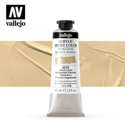 Umbleached Titanium Vallejo Acrylic Artist Color
