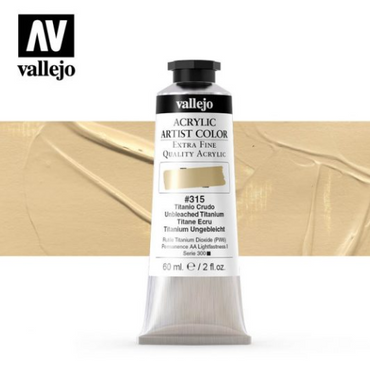 Umbleached Titanium Vallejo Acrylic Artist Color