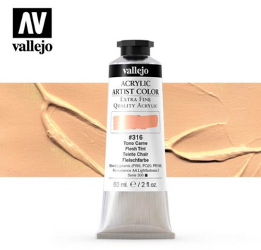 Flesh Tint Vallejo Acrylic Artist Color