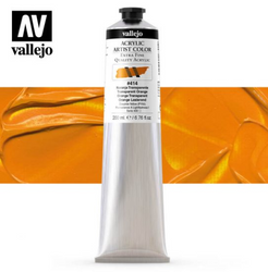 Transparent Orange Vallejo Acrylic Artist Color