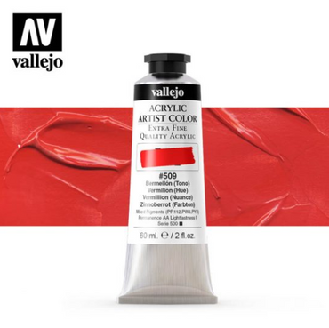 Vermilion (Hue) Vallejo Acrylic Artist Color