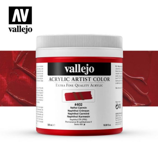 Naphthol Crimson Vallejo Acrylic Artist Color