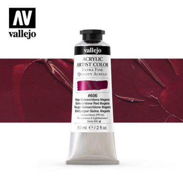 Quinacridone Red Magenta Vallejo Acrylic Artist Color