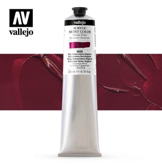 Quinacridone Red Magenta Vallejo Acrylic Artist Color
