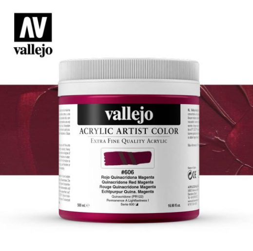 Quinacridone Red Magenta Vallejo Acrylic Artist Color
