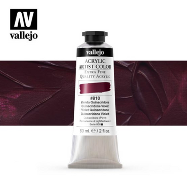 Quinacridone Violet Vallejo Acrylic Artist Color