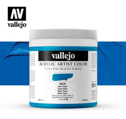 Cyan Blue Vallejo Acrylic Artist Color