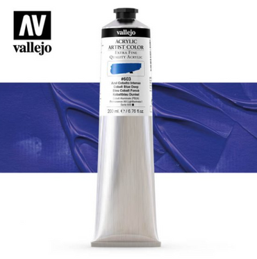Cobalt Blue Deep Vallejo Acrylic Artist Color