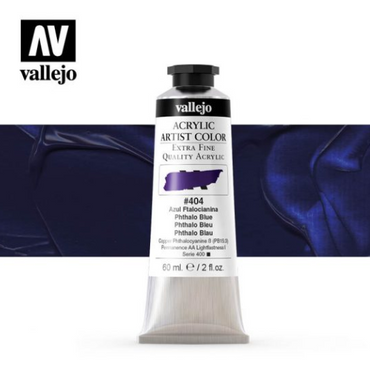 Phthalo Blue Vallejo Acrylic Artist Color