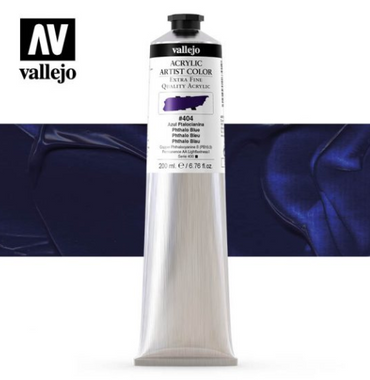 Phthalo Blue Vallejo Acrylic Artist Color