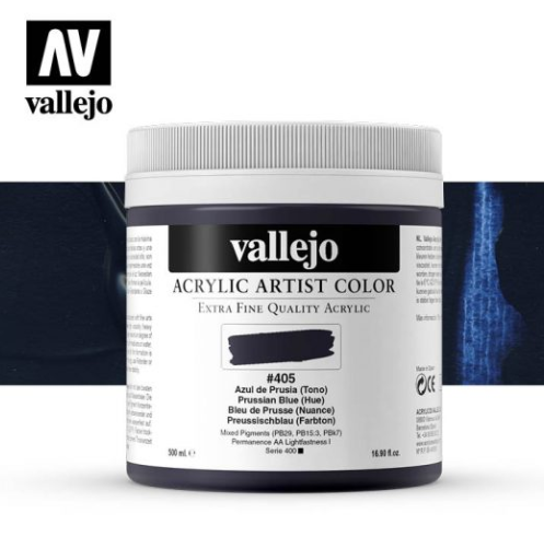 Prussian Blue (Hue) Vallejo Acrylic Artist Color