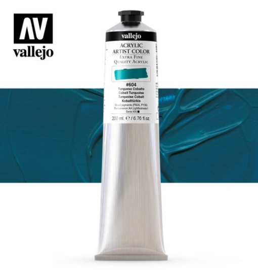 Cobalt Turquoise Vallejo Acrylic Artist Color