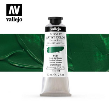 Hooker’s Green Vallejo Acrylic Artist Color