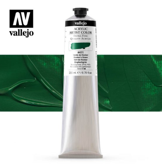 Hooker’s Green Vallejo Acrylic Artist Color