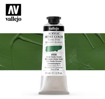 Chromium Oxide Green Vallejo Acrylic Artist Color