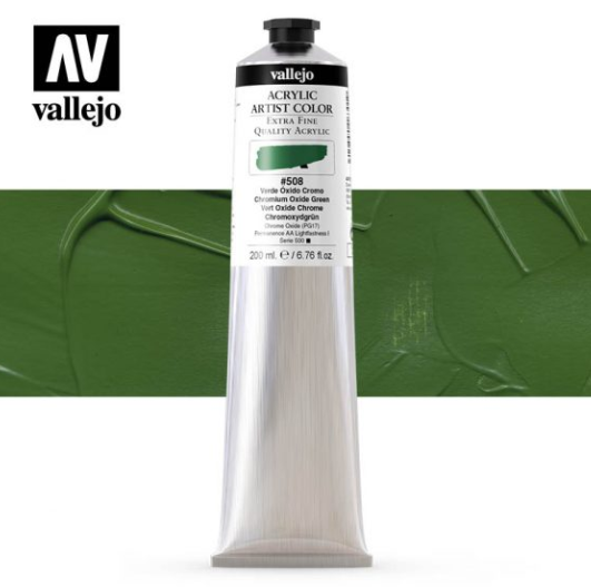 Chromium Oxide Green Vallejo Acrylic Artist Color