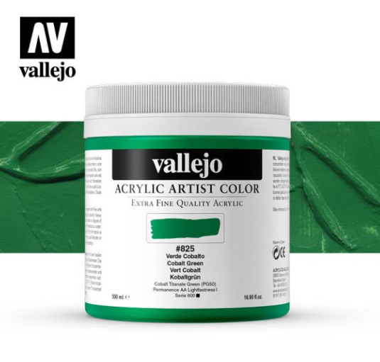 Cobalt Green Vallejo Acrylic Artist Color