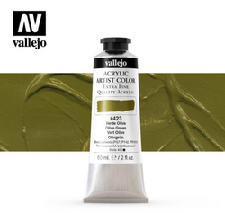 Olive Green Vallejo Acrylic Artist Color