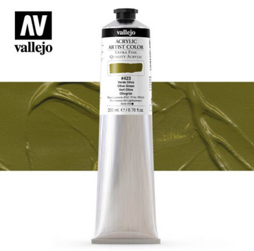 Olive Green Vallejo Acrylic Artist Color
