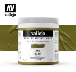 Olive Green Vallejo Acrylic Artist Color
