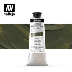 Green Earth Vallejo Acrylic Artist Color