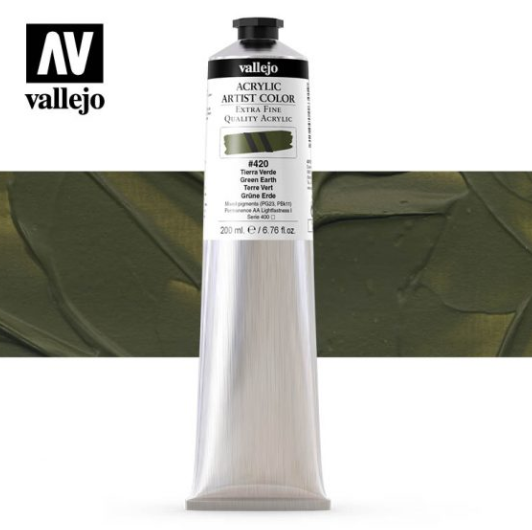 Green Earth Vallejo Acrylic Artist Color