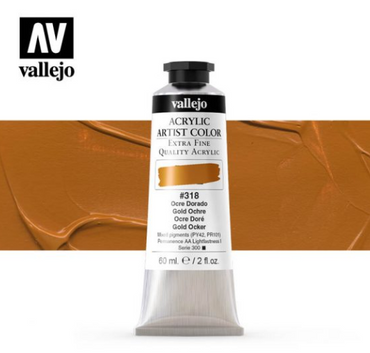 Gold Ochre Vallejo Acrylic Artist Color