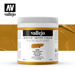 Mars Yellow Vallejo Acrylic Artist Color