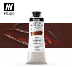 Transoxide Red Vallejo Acrylic Artist Color