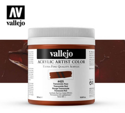 Transoxide Red Vallejo Acrylic Artist Color