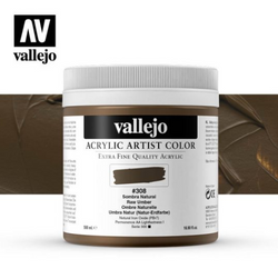 Raw Umber Vallejo Acrylic Artist Color