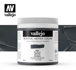 Dark Grey Vallejo Acrylic Artist Color