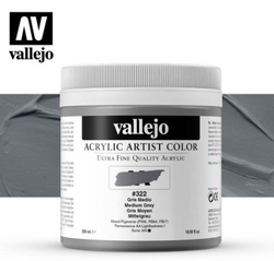 Medium Grey Vallejo Acrylic Artist Color