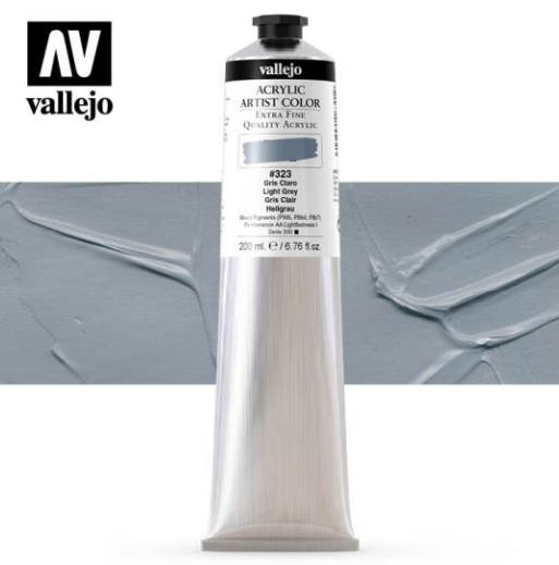 Light Grey Vallejo Acrylic Artist Color